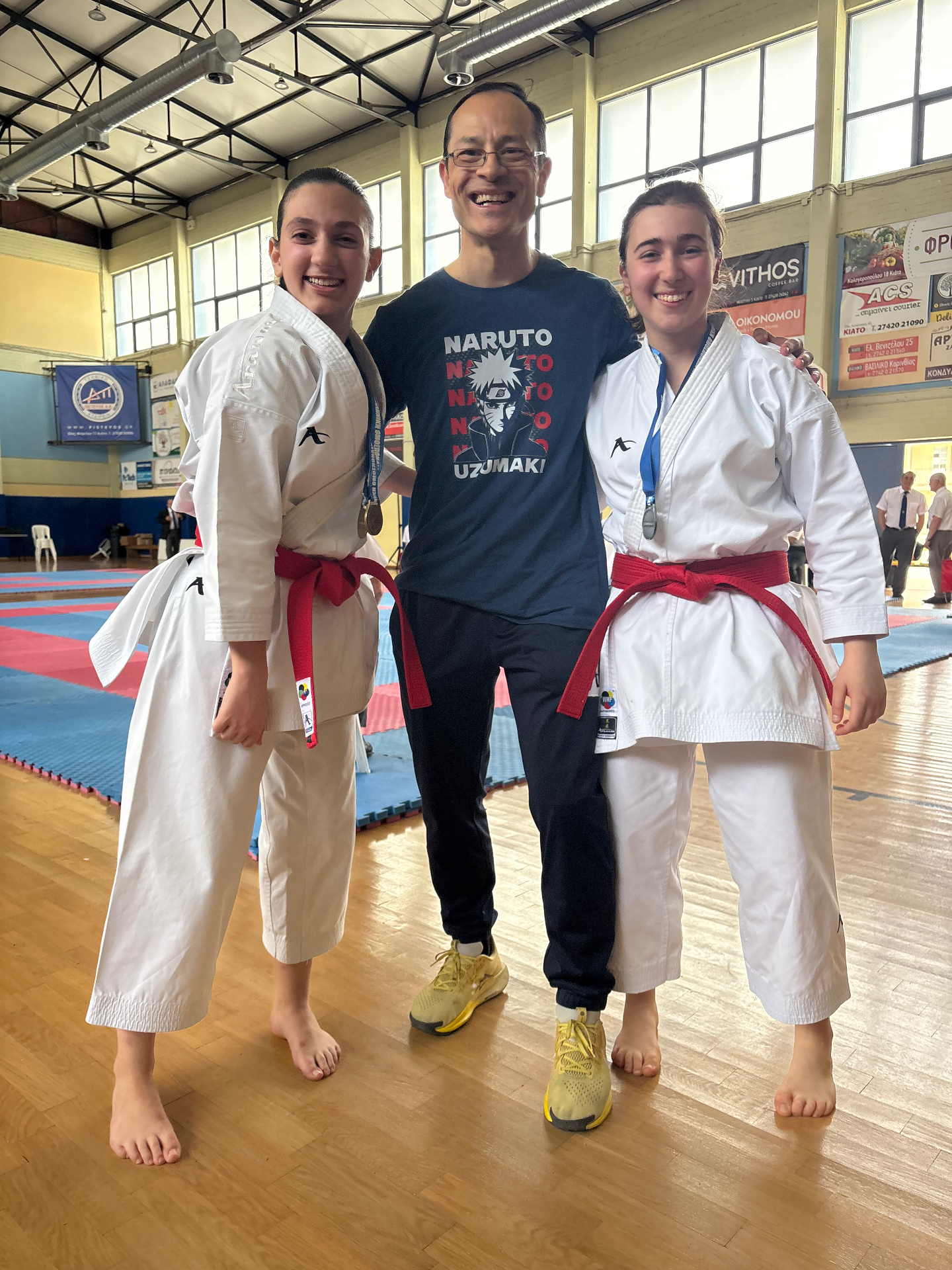 Sensei με μεταλλιούχους σε αγώνες